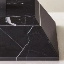 Pyramid Black Marble Box -Optimal Furniture Store PyramidBlkMarbleBoxAV2SHF22