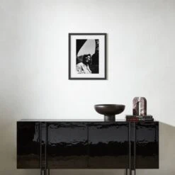 'Queen Latifah, 1991' Photographic Print In Black Frame 17.75"x21.75" 5 'Queen Latifah, 1991' Photographic Print In Black Frame 17.75"x21.75" -Optimal Furniture Store QLatifahBk17p75x21p75SHF23 3D