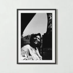 'Queen Latifah, 1991' Photographic Print In Black Frame 17.75"x21.75" 4 'Queen Latifah, 1991' Photographic Print In Black Frame 17.75"x21.75" -Optimal Furniture Store QLatifahBk27p75x38p75SSF23 3D