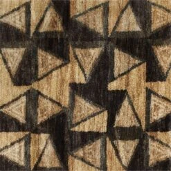 Ramble Black/Natural Area Rug 8'x10' -Optimal Furniture Store RambleBlackRug5x8AVSSF21