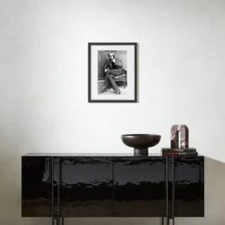 'Redford On The Line' Photographic Print In Black Frame 17.75''x21.75'' -Optimal Furniture Store RedfordontheLineBF17p5x21p5SHS23 3D