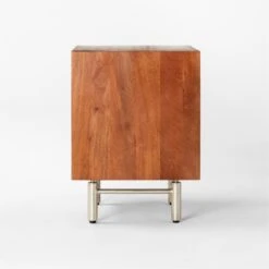 Renwick 2-Drawer Mango Wood Nightstand -Optimal Furniture Store RenwickNightstandSDSSF22