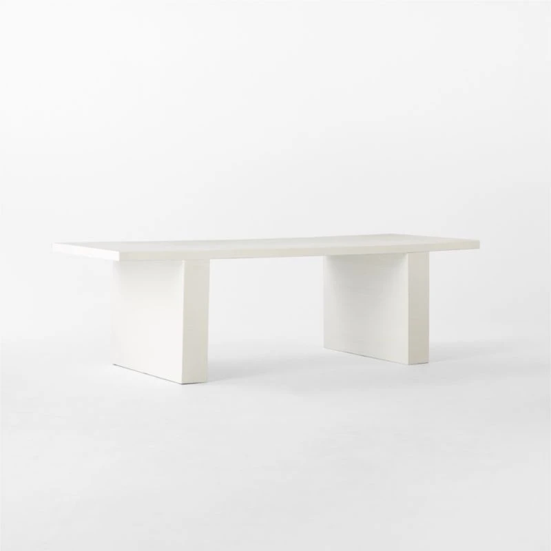 Coated Resin Dining Table 4 Coated Resin Dining Table - Image 4