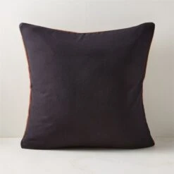 Rhava Woven Brown Throw Pillow With Feather-Down Insert 20" 5 Rhava Woven Brown Throw Pillow With Feather-Down Insert 20" -Optimal Furniture Store RhavaWovenPillow20X20inAVSHF22