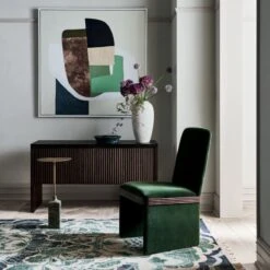 Torino Textured White Vase -Optimal Furniture Store RhodesGreenVelvetDiningChairJL21 1x1