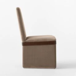 Rhodes Taupe Upholstered Velvet Dining Chair Set Of 4 -Optimal Furniture Store RhodesTpVltUphlsdDngChrSDSSF21 1