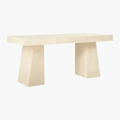 Ridge Bleached Oak Desk With Drawer -Optimal Furniture Store RidgeBleachedOakDesk3QF19