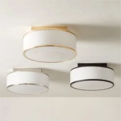 Ronda Indoor/Outdoor Black Flush Mount Light -Optimal Furniture Store RondaIndoorOutdoorFlshMntGpFHF22