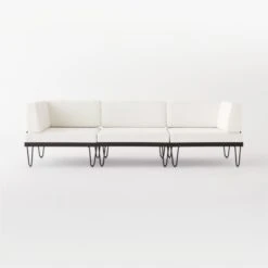 Rossi 3-Piece Outdoor Sectional Sofa With Metal Frame -Optimal Furniture Store Rossi3PcSectSOSSS21