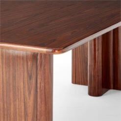 Royce Dark Wood Dining Table -Optimal Furniture Store RoyceFxRswdDiningTableAVSSS23