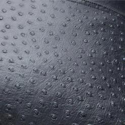 Rue Black Leather Throw Pillow With Down-Alternative Insert 23" -Optimal Furniture Store RueLthrBlkPillow23X23inAV2SSF21