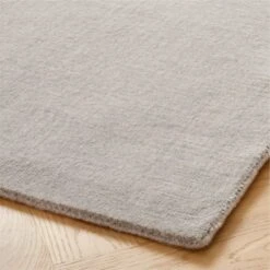Ruena Handloomed Light Grey New Zealand Wool Area Rug 5'x8' -Optimal Furniture Store RuenaHdldNZWlLtGyRug8x10AVSHF23