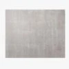 Ruena Handloomed Light Grey New Zealand Wool Area Rug 5'x8'