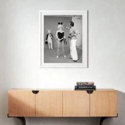 'Dolly Parton Playboy Shoot' Photographic Print In Black Frame 21.5"x17.5" 7 'Dolly Parton Playboy Shoot' Photographic Print In Black Frame 21.5"x17.5" -Optimal Furniture Store SEDollyPartonWt33x39p5SS22 3D