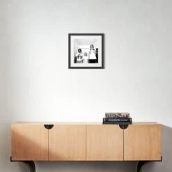 'Nirvana In LA, 1991' Photographic Print In Black Frame 17.5" -Optimal Furniture Store SENirvanaLABlk17p5x17p5S22 3D