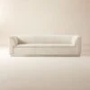 Salon Ivory Chenille Sofa