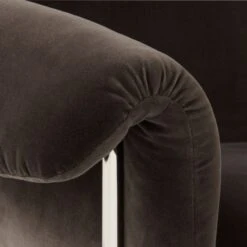 Saviti Black Velvet Office Chair -Optimal Furniture Store SavitiBlkVlvtOfficeChairAVSSF23