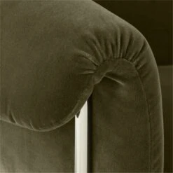 Saviti Olive Velvet Office Chair -Optimal Furniture Store SavitiOliveVlvtOffcChairAVSSF22