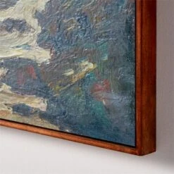 'Seascape In Green' Framed Oil Painting Reproduction 37''x25'' -Optimal Furniture Store SeascapeInGreen37x25inAV2SHF22