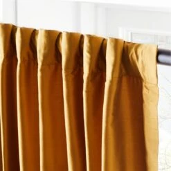 Seda Chai Tea Dupioni Silk Window Curtain Panel 48"x120" -Optimal Furniture Store SedaSilkDpnChTeaPnl96inAV3SHF21
