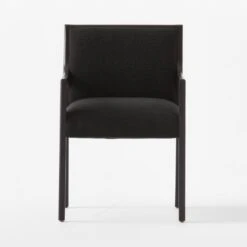 Segur Black Boucle Armchair -Optimal Furniture Store SegurBlackBclArmchairSOSSS22