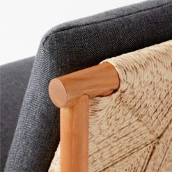 Sentinel Teak Outdoor Lounge Chair With Sunbrella ® Cushions -Optimal Furniture Store SentinelLoungeChairAVSSS22