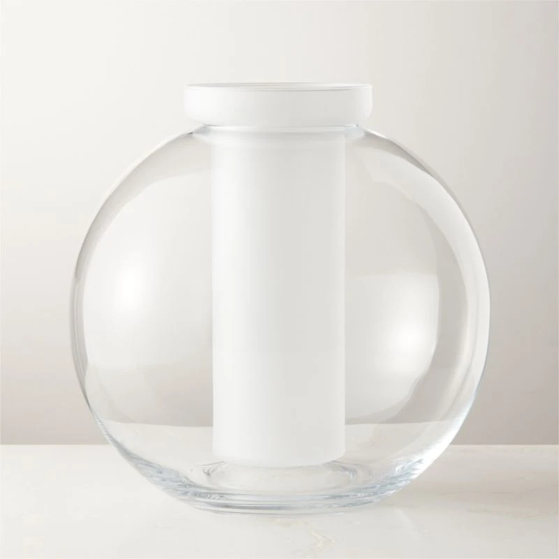 Sfera Globe Glass Vase 1 Sfera Globe Glass Vase