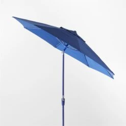 Shadow Round Cobalt Umbrella Shade With Pole -Optimal Furniture Store ShadowRdCbltUmbrShdNPoleAVSSS22