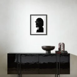 'Snoop Dogg' Photographic Print In Black Frame 17.75"x21.75" 5 'Snoop Dogg' Photographic Print In Black Frame 17.75"x21.75" -Optimal Furniture Store SnoopDoggBk17p75x21p75SHF23 3D
