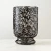 Speck Glass Hurricane Candle Holder Small