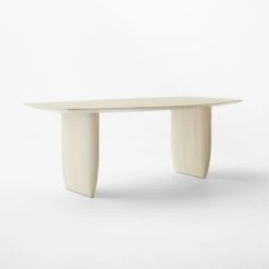 Spigolo Bleached Oak Dining Table -Optimal Furniture Store SpigoloWhtWshdDnngTbl3QSSS22