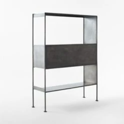 Spule Metal Bookcase 61'' 10 Spule Metal Bookcase 61'' -Optimal Furniture Store SpuleShortMetalBookcase3QBSSF22