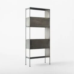 Spule Metal Bookcase 95'' -Optimal Furniture Store SpuleTallMetalBookcase3QBSSF22