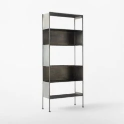 Spule Metal Bookcase 95'' -Optimal Furniture Store SpuleTallMetalBookcase3QSSF22