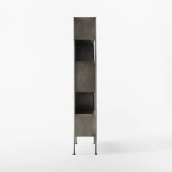 Spule Metal Bookcase 95'' -Optimal Furniture Store SpuleTallMetalBookcaseSDSSF22