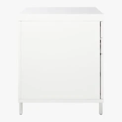 Stairway 6-Drawer White Wood Desk 11 Stairway 6-Drawer White Wood Desk -Optimal Furniture Store StairwayModDskW2DrwrWtSDS20