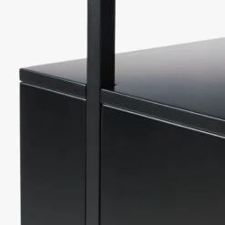 Stairway Black Cabinet - 96" Height 13 Stairway Black Cabinet - 96" Height -Optimal Furniture Store StairwayTallBlkCabinetAVS19