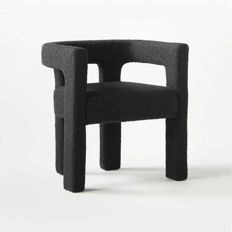 Stature Black Dining Armchair 6 Stature Black Dining Armchair - Image 6