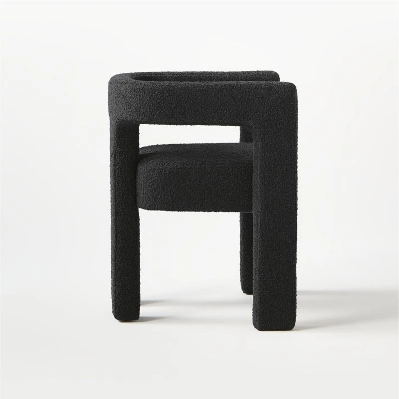 Stature Black Dining Armchair 7 Stature Black Dining Armchair - Image 7