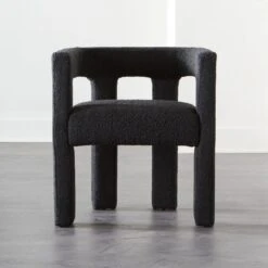 Stature Black Dining Armchair