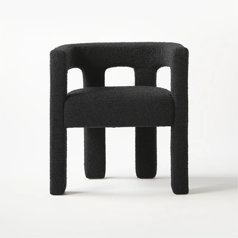 Stature Black Dining Armchair 5 Stature Black Dining Armchair - Image 5