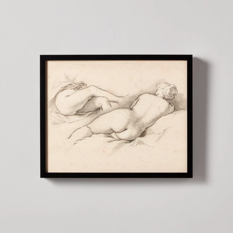 'Studies Of A Reclining Female Nude I' Framed Reproduction By Abraham Bloemaert 22''x18'' 1 'Studies Of A Reclining Female Nude I' Framed Reproduction By Abraham Bloemaert 22''x18''
