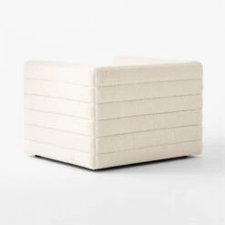 Strato Boucle Accent Chair -Optimal Furniture Store StratoIvoryBoucleChair3QBSSF23