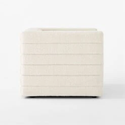 Strato Boucle Accent Chair -Optimal Furniture Store StratoIvoryBoucleChairSDSSF23