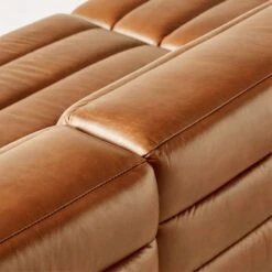 Strato 4-Piece L-Shaped Brown Leather Sectional Sofa -Optimal Furniture Store StratoLthrSectAVSSS21