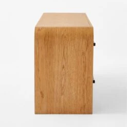 Sutton 4-Drawer White Oak Wood Dresser -Optimal Furniture Store SuttonOakLowDresserSDSSF23