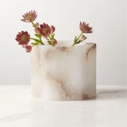 Talia Alabaster Tealight Candle Holder -Optimal Furniture Store TaliaAlbstrTealightHldrAVSHS23