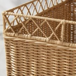 Tamra Natural Rattan Storage Basket -Optimal Furniture Store TamraNatRttnBasketAV2SHS23