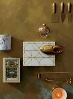 Helms Gold Cheese Knives Set Of 3 -Optimal Furniture Store TattooTarotCardsBrassCandleOC18