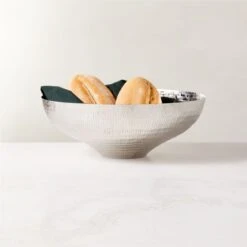 Thatch Hammered Polished Stainless Steel Serving Bowl -Optimal Furniture Store ThatchPlshdSSServingBowlROF22